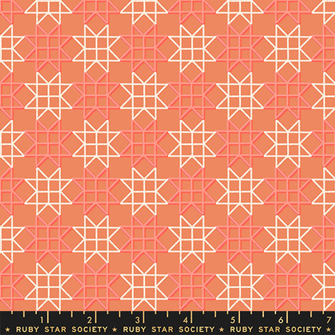 PREORDER Paper Cuts 2 Patchwork Sawtooth Star in Canyon RS1114 14 - Ruby Star Society Sold by the Half Yard